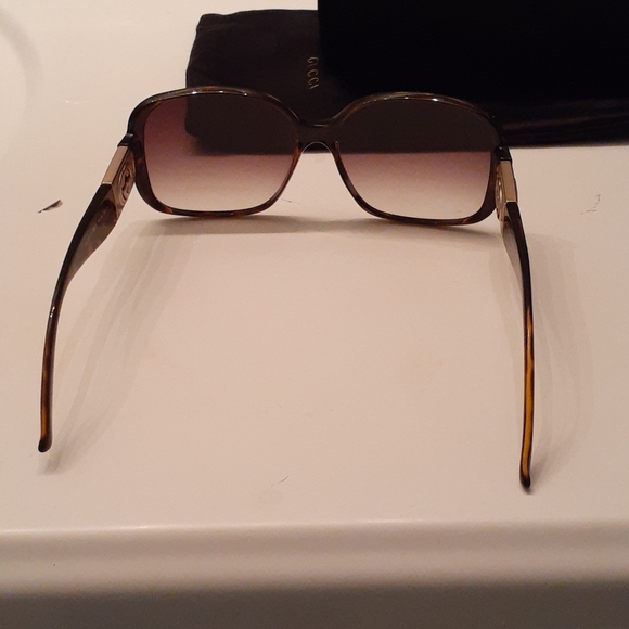 Gucci Tortoise Shell Sunglasses GG-3170-S-791/JS - Picture 5 of 6